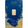 0.5g Sternzeichen Goldbarren | PAMP | Widder