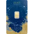 0.5g Sternzeichen Goldbarren | PAMP | Krebs