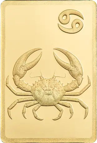 0.5 gr Zodiacale Lingotto d'oro | PAMP | Cancro