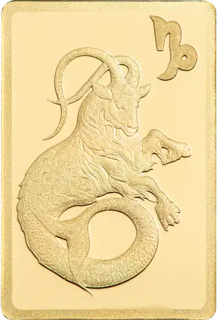 0.5g Zodiaco Lingote de Oro | PAMP | Capricornio