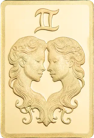 0.5g Zodiac Gold Bar | PAMP | Gemini