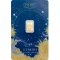 0.5g Zodiaco Lingote de Oro | PAMP | G&eacute;minis