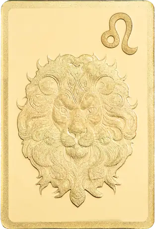 0.5 gr Zodiacale Lingotto d'oro | PAMP | Leone