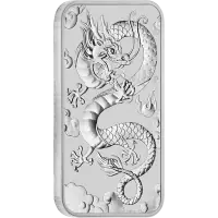 Rectangular Dragon Silver Coins