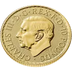 1/10 oz Britannia Charles III Gold Coin | 2024