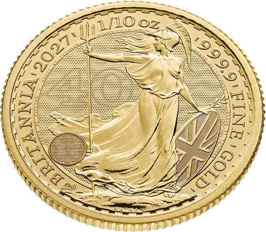 1/10 oz Britannia de Oro Carlos III | 2027