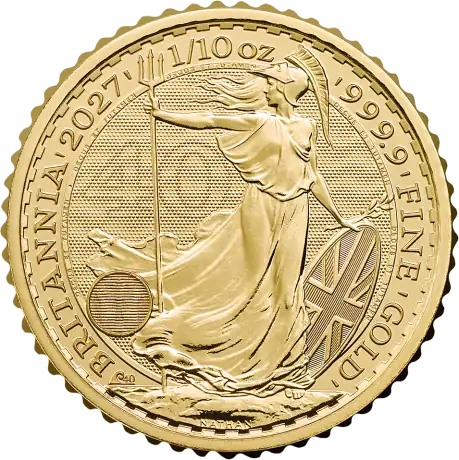 1/10 oz Britannia de Oro Carlos III | 2027