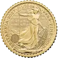 1/10 oz Britannia de Oro Carlos III | 2027