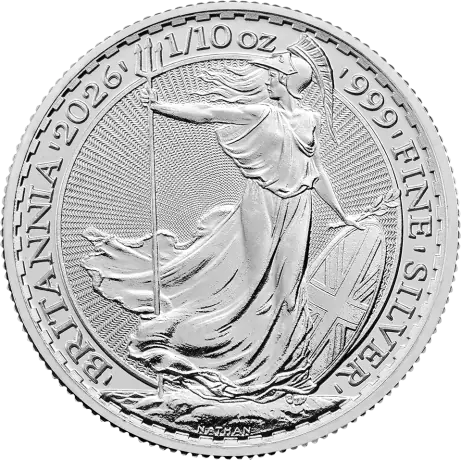 1/10 oz Britannia Charles III Silver Coin | 2026