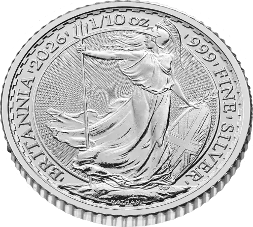 1/10 oz Britannia Charles III Silver Coin | 2026