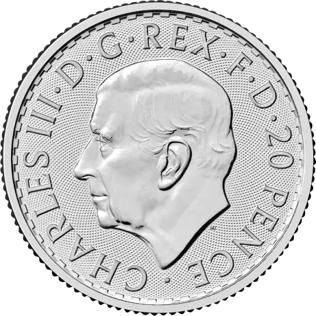 1/10 oz Britannia de Plata Carlos III | 2027