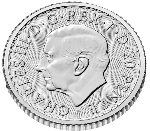 1/10 oz Britannia de Plata Carlos III | 2027