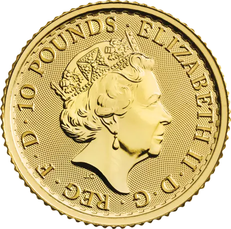 1/10 oz Britannia Złota Moneta | Mieszane Roczniki | Nieobiegowa