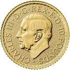1/10 oz Britannia Gold Coin | Mixed Years