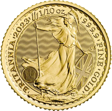 1/10 oz Britannia Gold Coin | Mixed Years