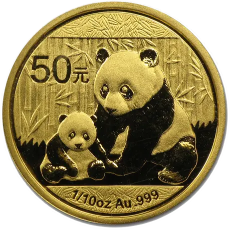 1/10 oz China Panda | Gold | mixed years