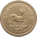 1/10 oz Krugerrand Gold Coin | 2024