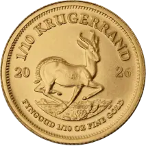 1/10 oz Krugerrand Gold Coin | 2026