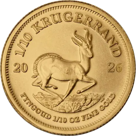 1/10 oz Krugerrand Gold Coin | 2026