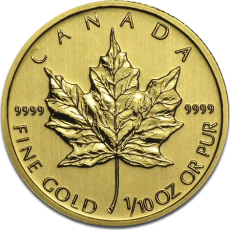 1/10 oz Maple Leaf | Gold | mixed years