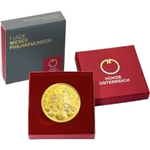 1/10 oz Vienna Philharmonic Case | Christmas Design