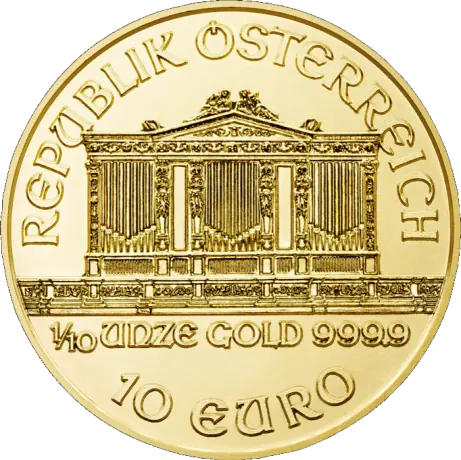 1/10 oz Vienna Philharmonic | Gold | Mixed Years