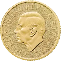 1/2 oz Britannia Charles III Gold Coin | 2027