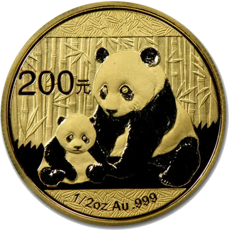 1/2 oz China Panda | Gold | mixed years