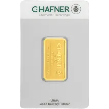 1/2 oz Gold Bar | C.Hafner