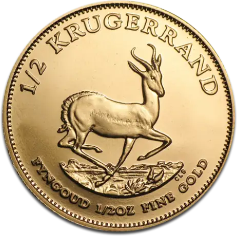 1/2 oz Krugerrand Złota Moneta | Drugi Gat.