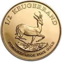 1/2 oz Krugerrand Złota Moneta | Drugi Gat.