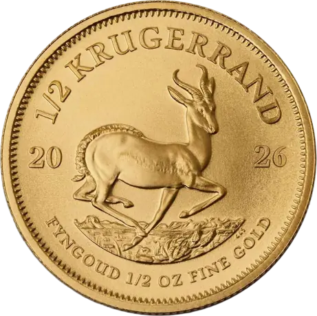 1/2 oz Krugerrand Gold Coin | 2026