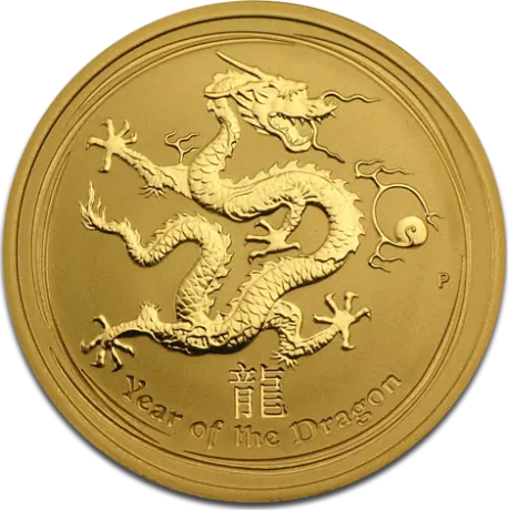 1/2 oz Lunar Dragon | Gold | 2012