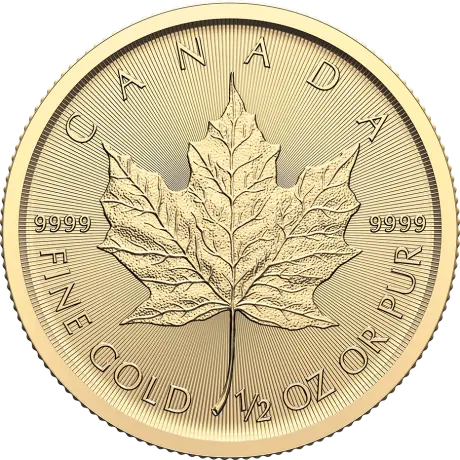 1/2 oz Maple Leaf Gold Coin | 2024