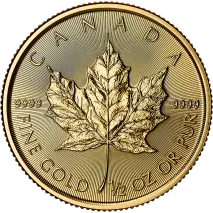 1/2 oz Maple Leaf Gold Coin | 2026