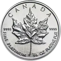 1/2 oz Maple Leaf | Platinum | mixed years