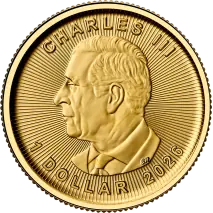 1/20 oz Maple Leaf | Oro | 2026