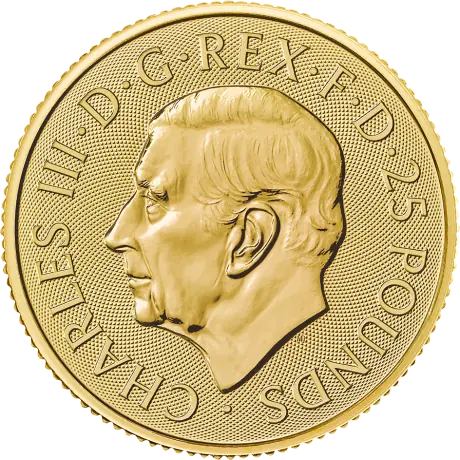1/4 oz Britannia Charles III Gold Coin | 2024