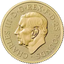 1/4 oz Britannia Charles III Gold Coin | 2027