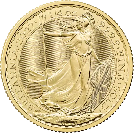 1/4 oz Britania de Oro Carlos III | 2027