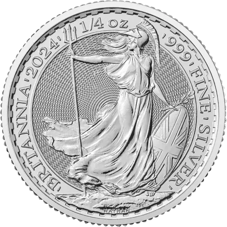 1/4 oz Britannia Charles III Silver Coin | 2024