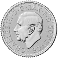 1/4 oz Britannia en Argent Charles III | 2026