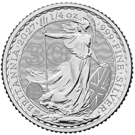 1/4 oz Britannia de Plata Carlos III | 2027