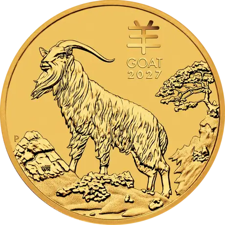 1/4 oz Lunar III Goat Gold Coin | 2027