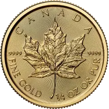 1/4 oz Maple Leaf Gold Coin | 2026