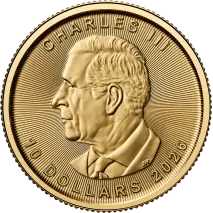 1/4 oz Maple Leaf | Oro | 2026