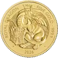1/4 oz Tudor Beasts Royal Dragon | Oro | 2026