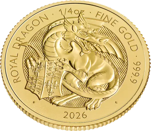 1/4 oz Tudor Beasts Royal Dragon | Oro | 2026