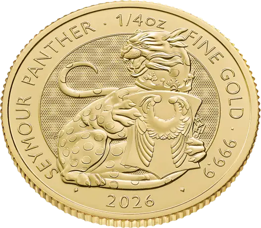 1/4 oz Tudor Beasts Seymour Panther | Oro | 2026