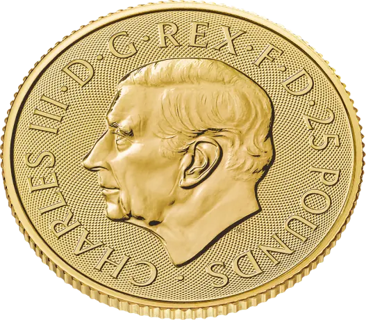 1/4 oz Tudor Beasts Unicorn Gold Coin | 2024